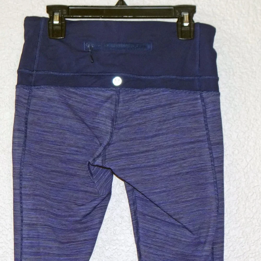 Lululemon Run Spirit Tight II Wee Are From Space Deep Indigo Leggings Size 6